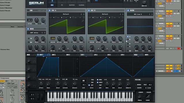 Serum Tutorial - Illenium 'Fortress' Future Bass Saw Synth смотреть онлайн