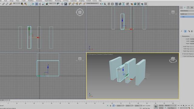 Уроки 3d Max. Команда CLONE - режимы клонирования объектов. смотреть онлайн