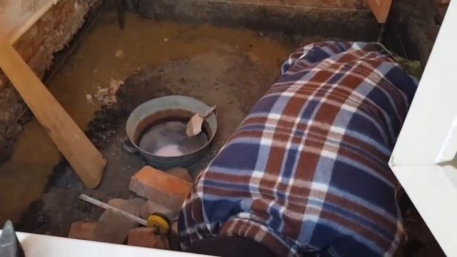 Переезд на юг. Основание под бетонный пол. Убираем листву.