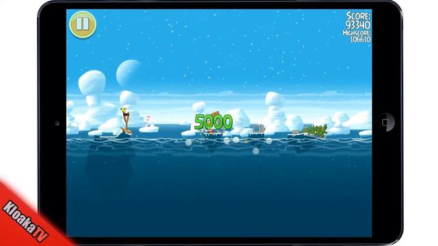 Angry Birds Seasons 1-12 Season 4 Arctic Eggspedition Walkthrough (3 Stars) смотреть онлайн