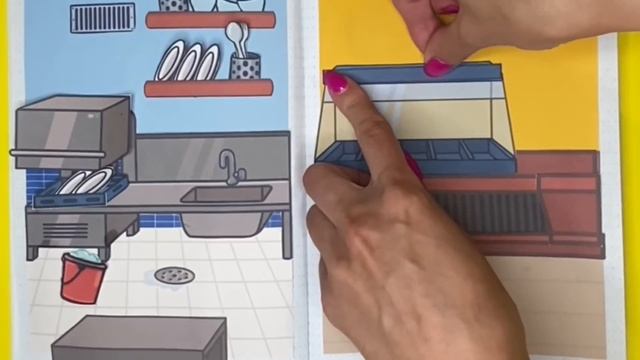 ШКОЛА ИЗ БУМАГИ / СТОЛОВАЯ / ДОМ В ТЕТРАДИ / ТОКА БОКА смотреть онлайн