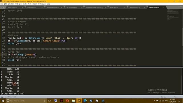 Pandas Căn Bản trong Python (Phần 3) - Thao tác với Row trong PANDAS смотреть онлайн
