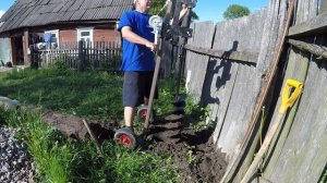 Первое включение - электрический ямобур из миксера ФИОЛЕНТ МД1-11Э своими руками