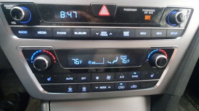 Как перевести с Фаренгейта в Цельсию Хюндай Соната ЛФ 2015 год (Hyunday Sonata LF) смотреть онлайн