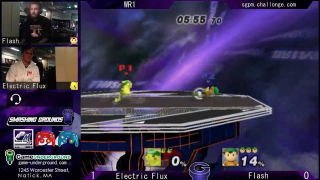 SG at GU 13.1: Electric Flux (Pikachu, Diddy Kong) vs XXX | Flash (Ness) смотреть онлайн