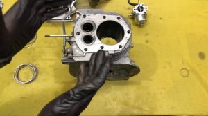 Robin - Subaru EY 20 - 3. Замена поршневых колец на изношенном цилиндре. Диагностика и ремонт.