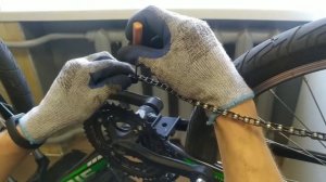 Замок на цепи shimano hg40