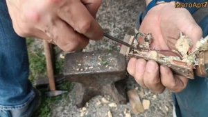 Разбираем коммутатор советского мопеда Рига Мини.