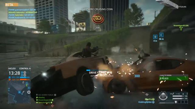 BATTLEFIELD HARDLINE Gameplay Xbox One Multiplayer BETA Hotwire Mode (8-3) HD смотреть онлайн