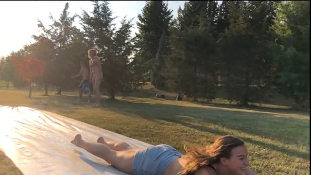 60ft Slip n Slide fun смотреть онлайн