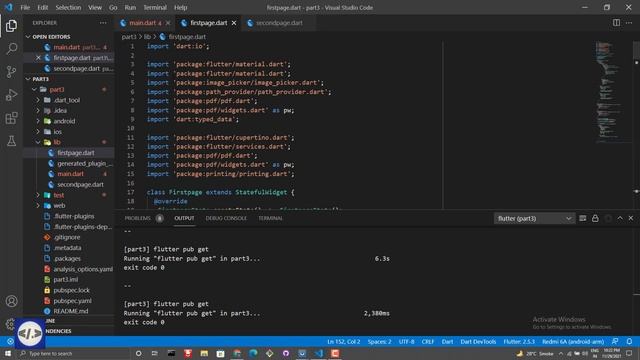 cam scanner clone using flutter | Image to pdf converter using flutter | with source code | part 3 смотреть онлайн