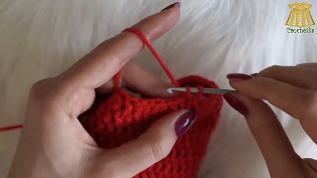 ♥ Костюм Деда Мороза на бутылку МК Часть 1♥ Santa Klaus bottle Tutorial Part 1 ♥ Crochetka design смотреть онлайн