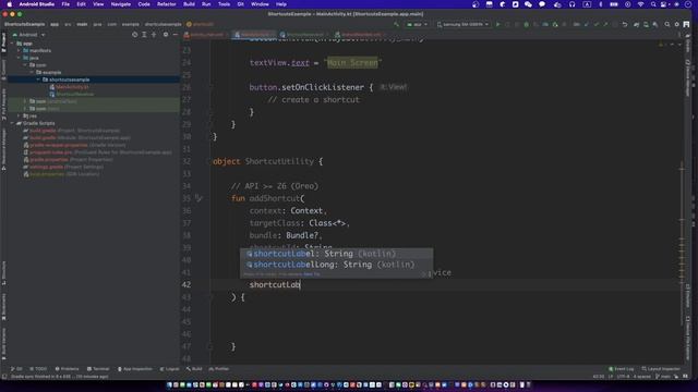 android shortcutmanager | android shortcuts on home screen | android shortcutmanager tutorial смотреть онлайн