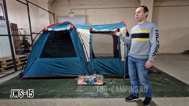 Обзор палатки JWS 015 смотреть онлайн