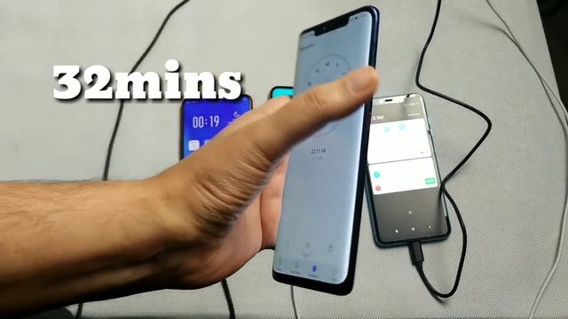 Lenovo S5pro vs Xiaomi Mi 8 Lite vs Oppo K1 Battery Charging Test смотреть онлайн