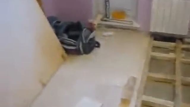 Укладка массивоной доски на фанеру с установкой на лаги