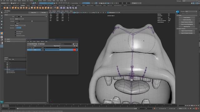 Creating BlendShapes in Maya 2020 смотреть онлайн