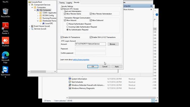 How to Start DTC Service for Windows 11 or 10 - Distributed Transaction Coordinator Service смотреть онлайн