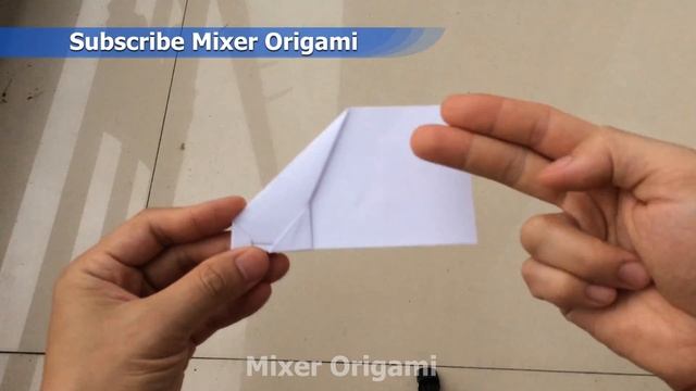 Paper plane boomerang easy with mixer origami #08 смотреть онлайн