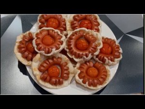 Сосиски в тесте по новому
