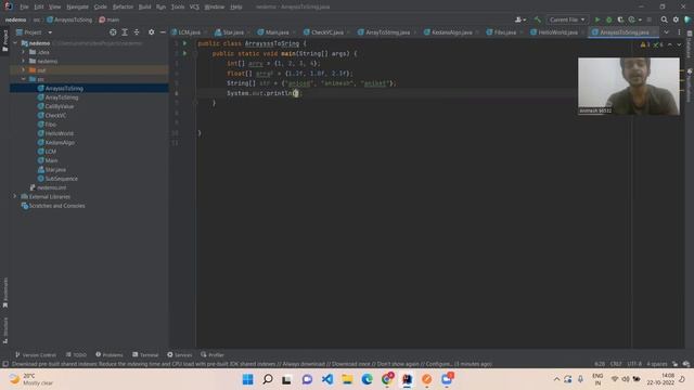 Arrays to string #array #java #string #intellij #anicod смотреть онлайн