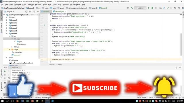 JAVA PROGRAMMING TUTORIALS (Lessons For Beginners) EP 6 - The magic behind the for loop смотреть онлайн