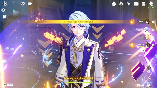 Ayato Team Comp #1: [4HOD PJC] Zhongli / Fischl / Yunjin + build | Genshin Impact смотреть онлайн