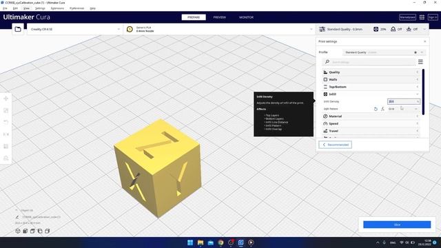 Подготовка модели для FDM печати