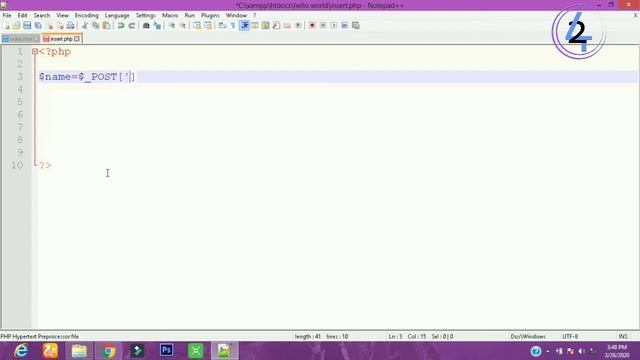 PHP Tutorial-08 | How to Get Data From Html to PHP | Tamil | M42 TECH смотреть онлайн