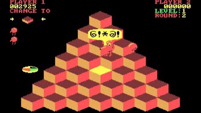 Q-bert - PC Game 1984 смотреть онлайн