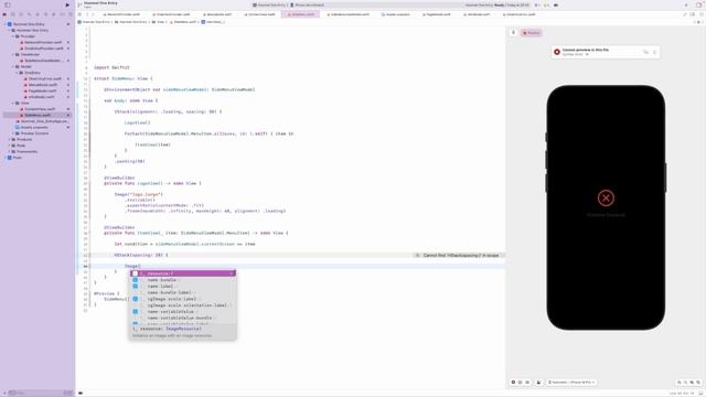 Создание меню для мобильного приложения на Swift с помощью OneEntry Headless CMS - #2 смотреть онлайн
