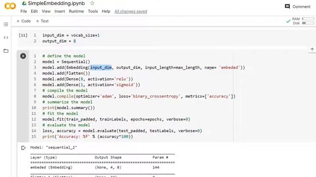 Keras Word Embedding in TF 2.1: From preprocessing to visualizing the word weights смотреть онлайн