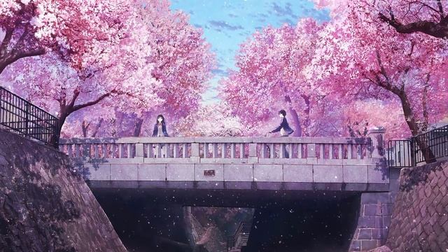 Cherry Blossom Anime Bridge Live Wallpaper for PC/Mac + FREE Download 4K Desktop Screensaver смотреть онлайн