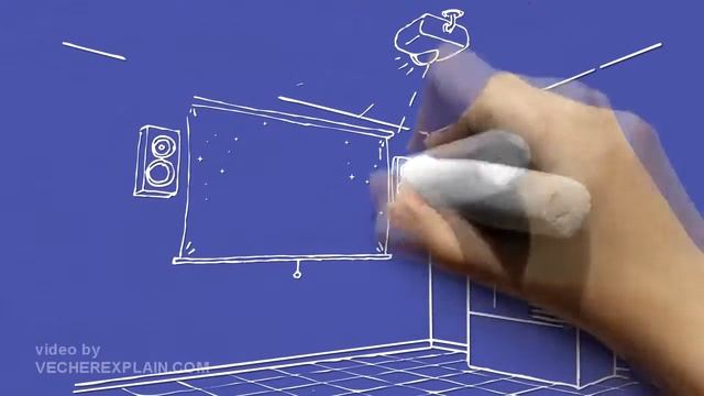 Рисованное видео от студии "Вечер Explain" | Blueprint | Мультимедиа-интегратор | смотреть онлайн