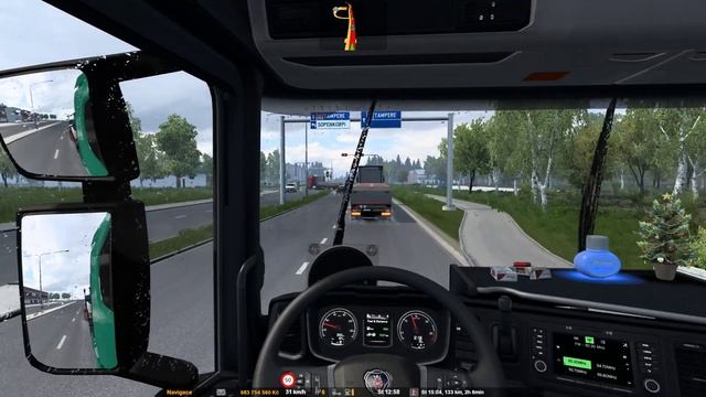 ETS2 Scania R540 Kouvola - Urjala смотреть онлайн