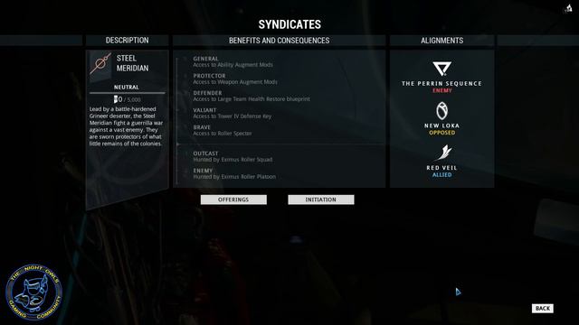 Warframe: Syndicates Overview | Steel Meridian & Arbiters of Hexis смотреть онлайн