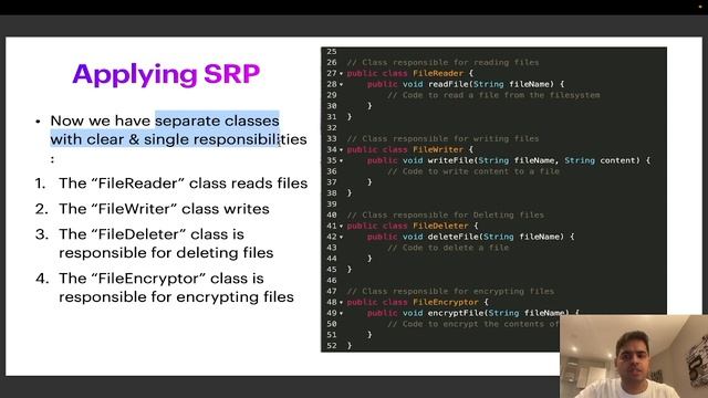 Single Responsibility Principle (SRP) Explained смотреть онлайн
