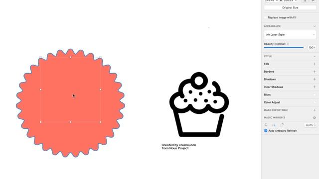 8.03 Sketch - Logo Design - Cupcake Bakery смотреть онлайн
