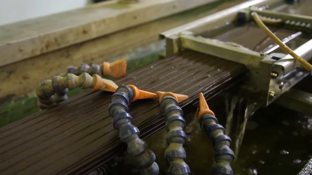 Производство террасной доски из ДПК смотреть онлайн