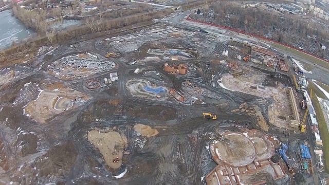 Строящийся зоопарк в Казани с высоты птичьего полета смотреть онлайн