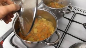 Суп-пюре из тыквы - с использованием блендера и без него