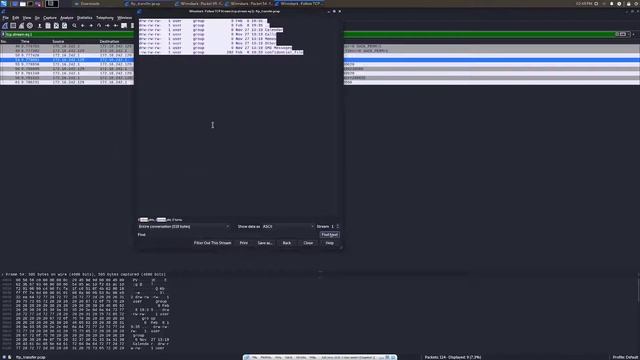 How to download files from a Wireshark capture. (Follow TCP Stream) смотреть онлайн