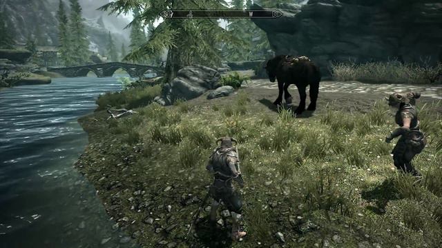 Skyrim fraps quality test 1080P full hd gameplay max graphics asus g73jw смотреть онлайн