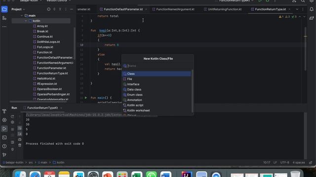 Kotlin Dasar : (21) Single Expression Function смотреть онлайн