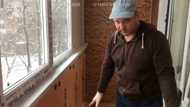 Остекление лоджии 6 метров в Москве под ключ смотреть онлайн
