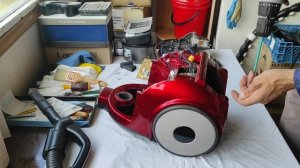 Пылесос Samsung SC6570, SC6573. Полная разборка, чистка, профилактика