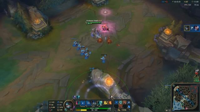 "Professor Akali" #1 Akali World vs. 5 Gold Players (1v5) - League Of Legends смотреть онлайн
