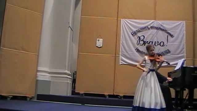 Ж. Массне "Размышление" из оперы Таис. Дерышева Вероника, 9 л. смотреть онлайн