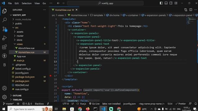 Learn Vuetify 3 In Arabic 2023 - 9- Expansion panels смотреть онлайн