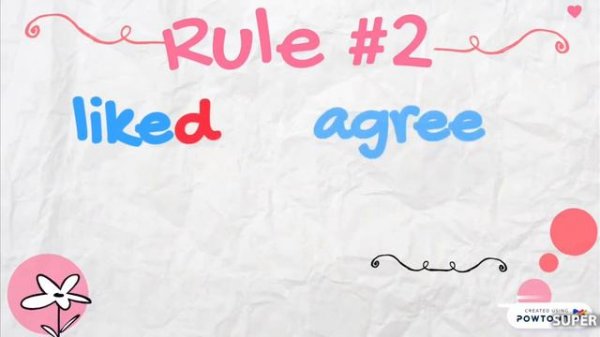 past simple tense spelling rules өткен шақ